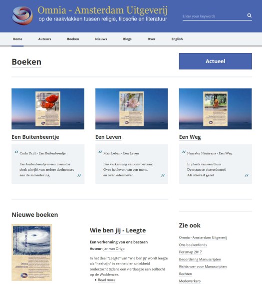 Vernieuwde website